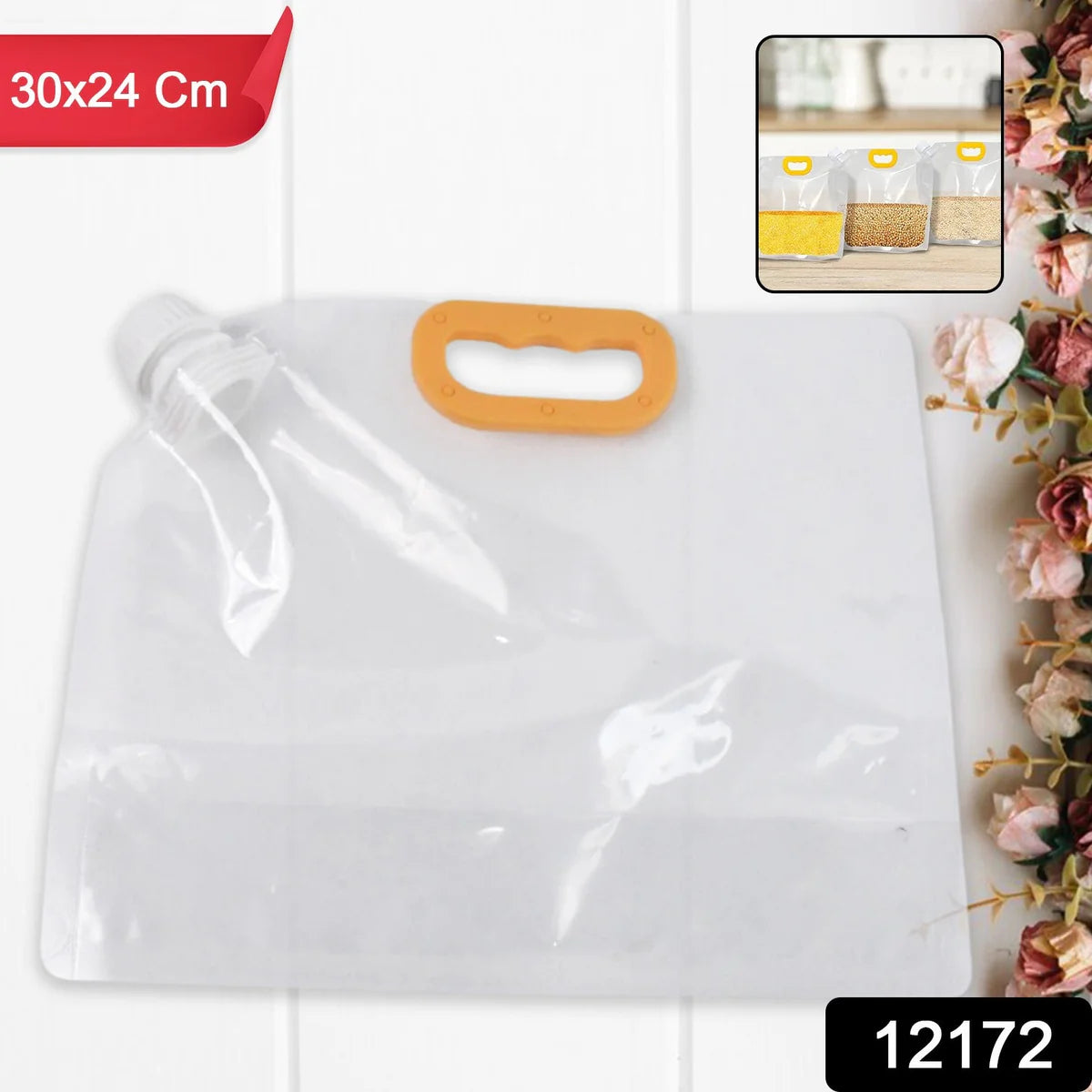 Airtight Refrigerator Storage Bags Food Storage Bag (30x24Cm / 1 pc)